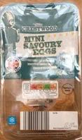 Mini savoury eggs