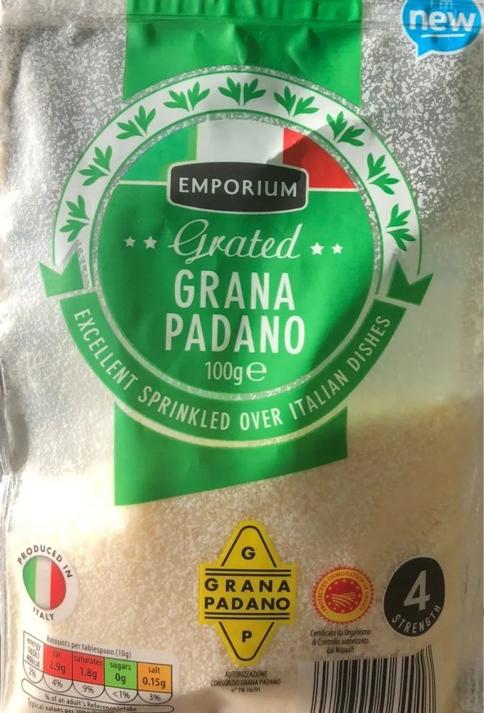 GRATED GRANA PADANO