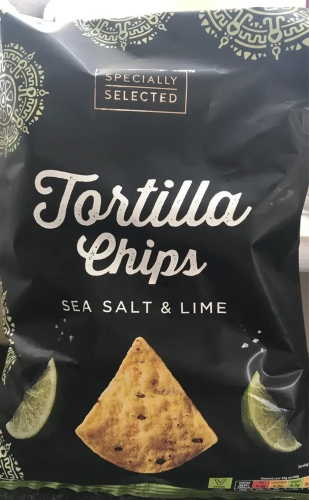 Tortilla Chips, sea salt and lime