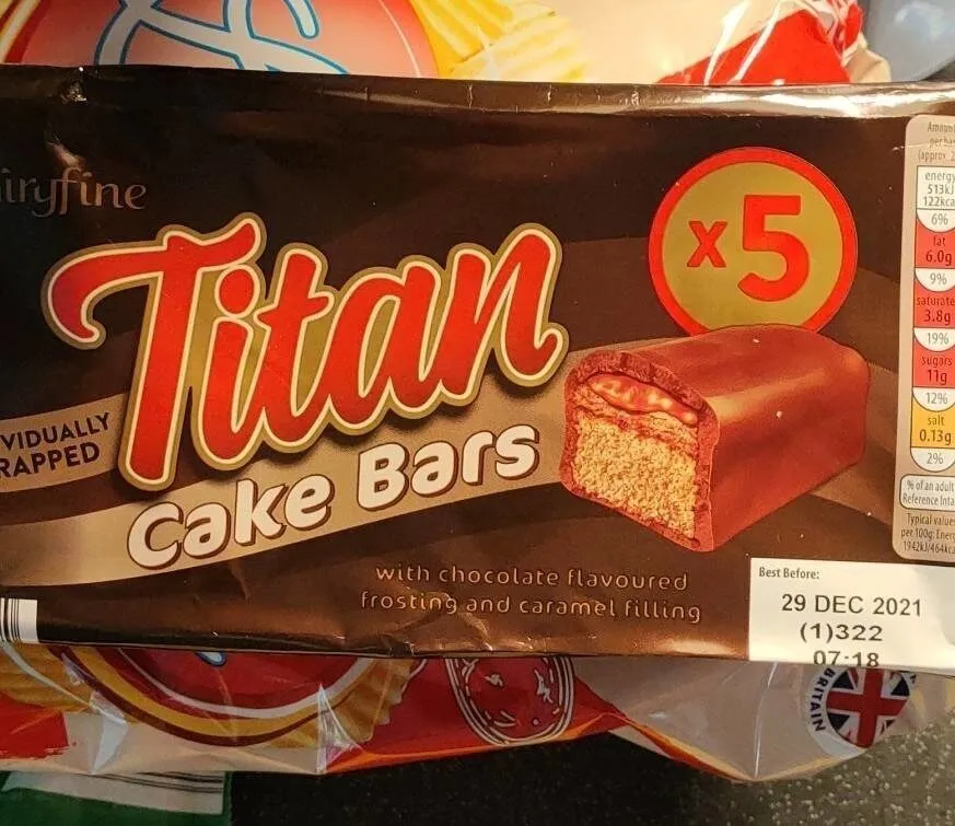 Titan cake bars