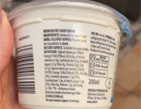 Light sour cream