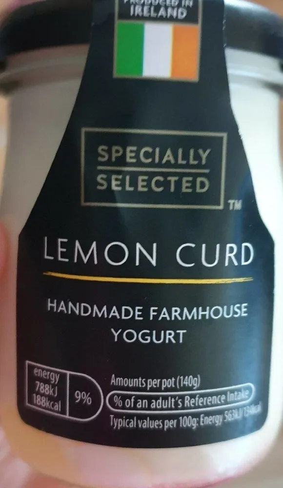 Yoghurt Lemon Curd