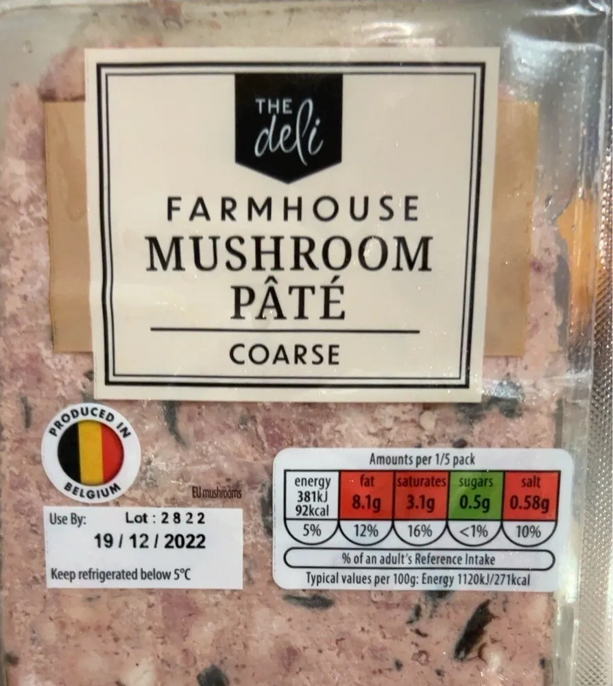 Mushroom pate
