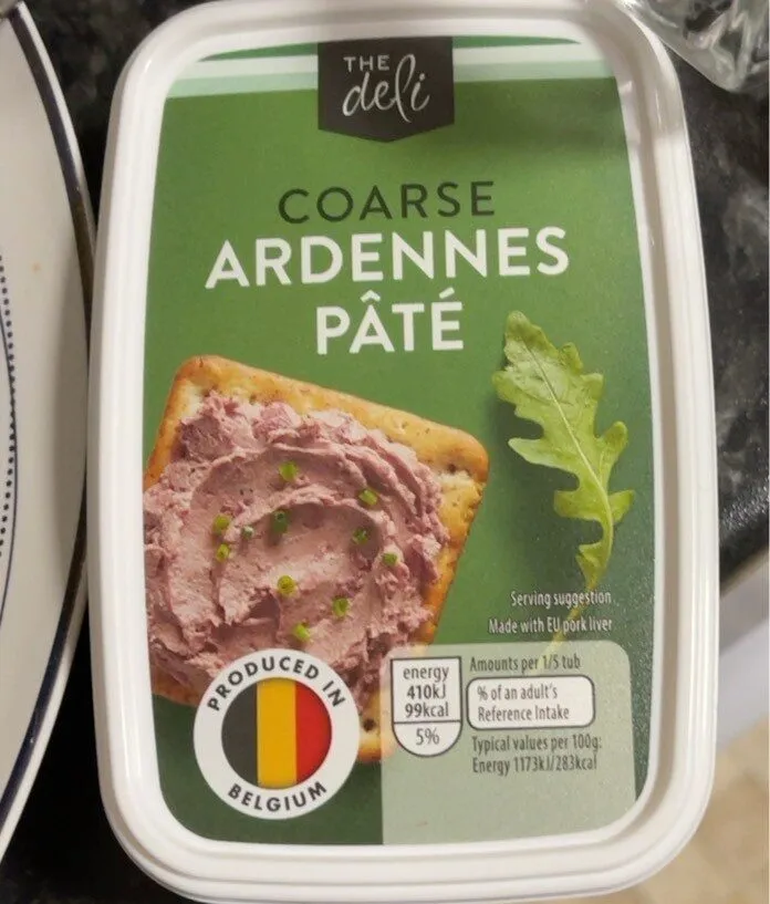 Coarse ardennes pâté