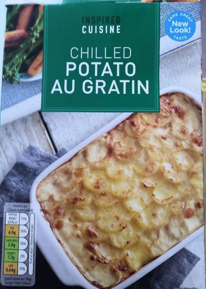 Chilled Potato Au Gratin
