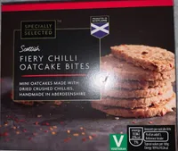Scottish FIERY CHILLI OATCAKE BITES