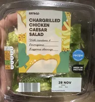 Eat & go chargrilled chicken caesar salad