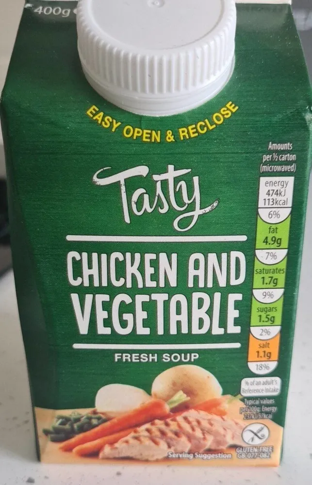 Chicken and vegetable soup
