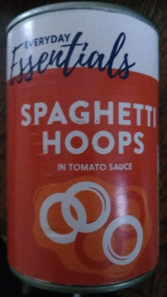 SPAGHETTI HOOPS IN TOMATO SAUCE