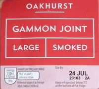 Smoked Gammon Joint