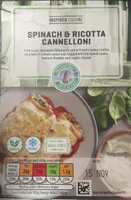 Spinach and ricotta cannelloni