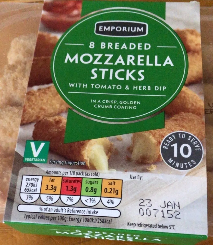 Mozzarella sticks