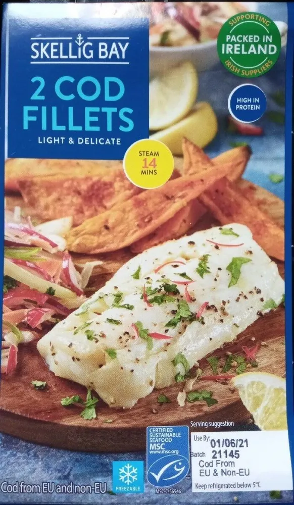 Cod fillets