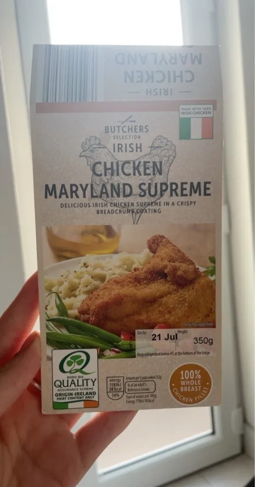 Irish Chicken Maryland Supreme