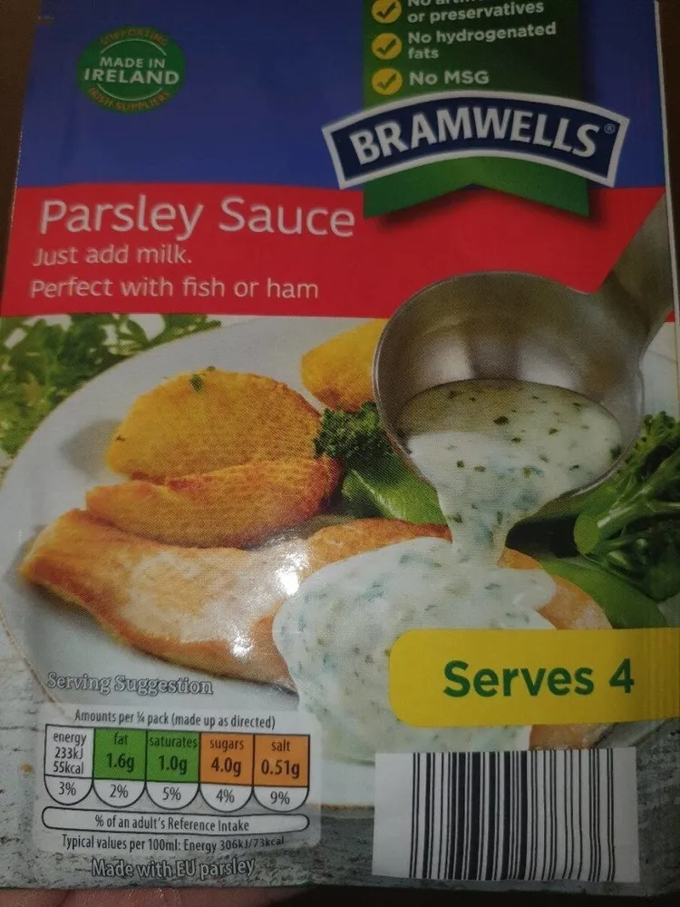 Parsley sauce