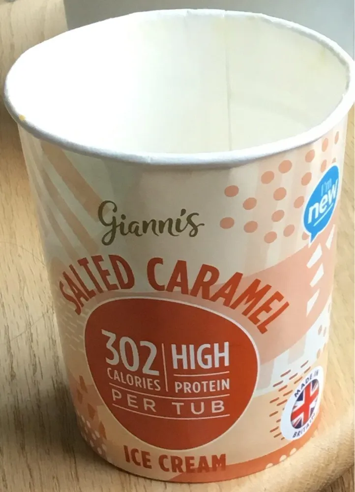 Salted Caramel High Protein Ice Cream