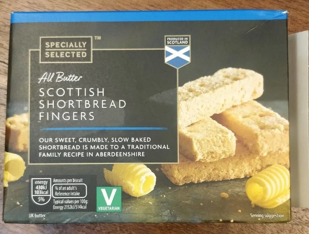 Scottish Shortbread Fingers