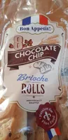 Chocolate Chip Brioche Rolls