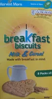 Breakfast Biscuits Milk & Cereal