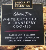 Gluten free with chocolate&cramberry cookies