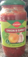 Pasta sauce onion & garlic