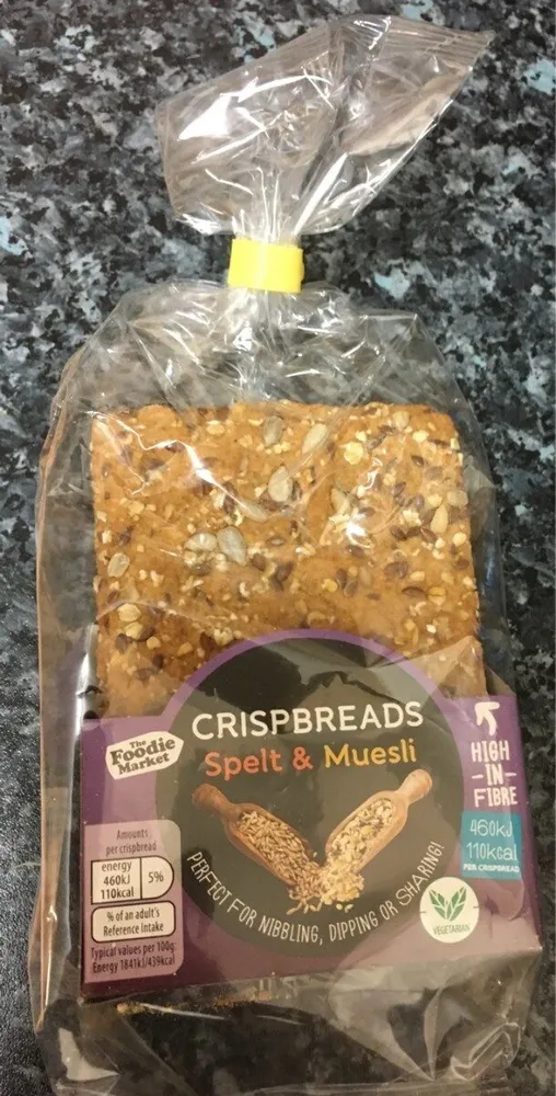 Crispbreads spelt & muesli