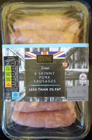 6 Skinny Pork Sausages