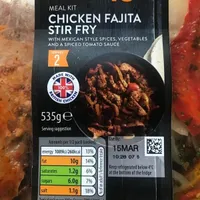 Chicken Fajita stir fry
