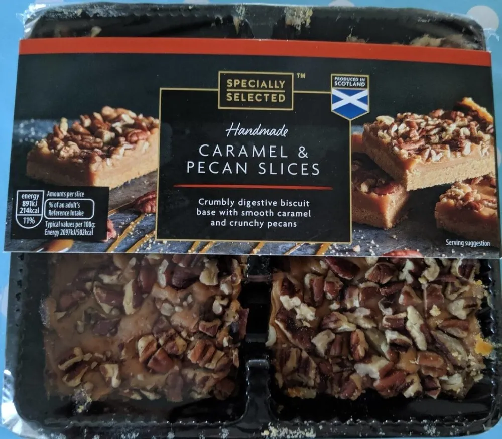 Caramel & Pecan Slices