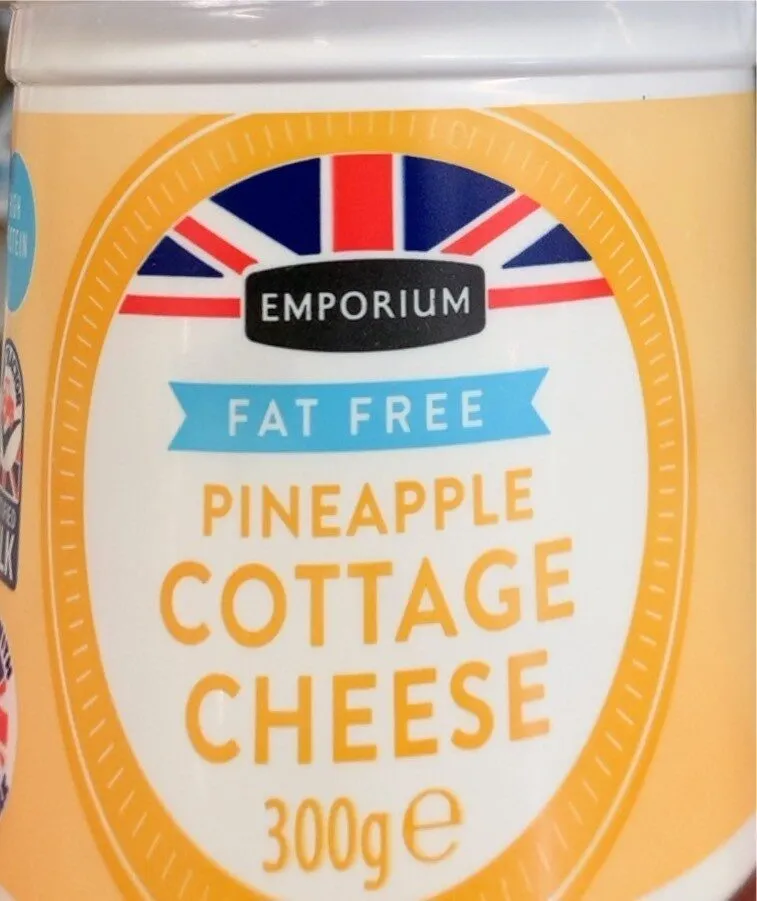 Pineapple cottage cheese