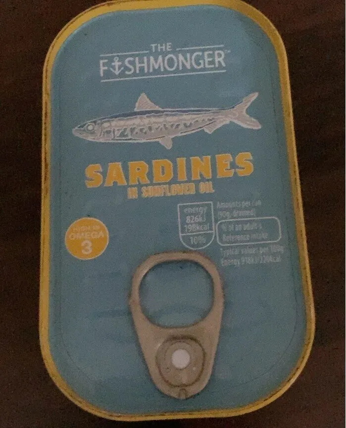 Sardines in sunflower oil