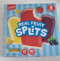 Real fruit splits