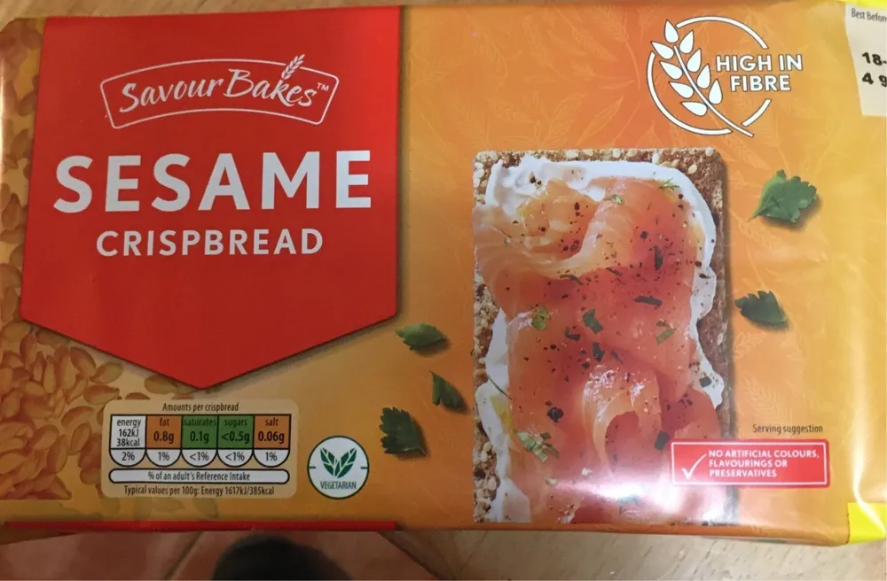 Sesame Crispbread