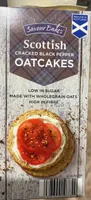 Scottish Cracked black pepper oatcakes