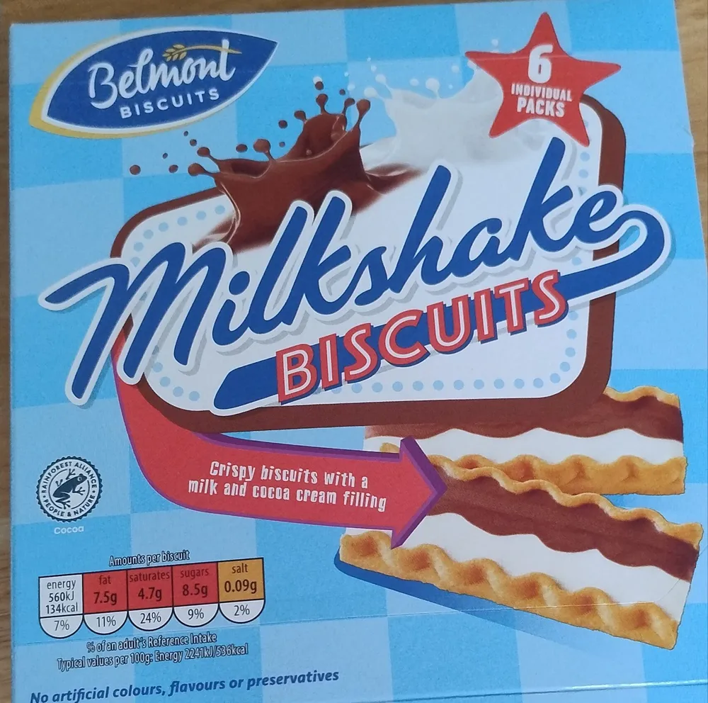 Milkshake Biscuits