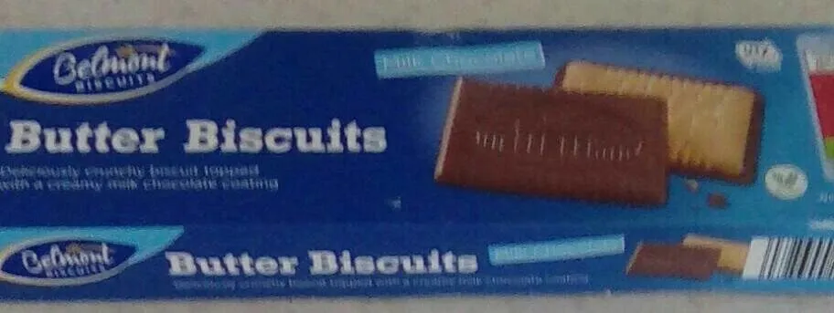 Milk Chocolate Butter Biscuits
