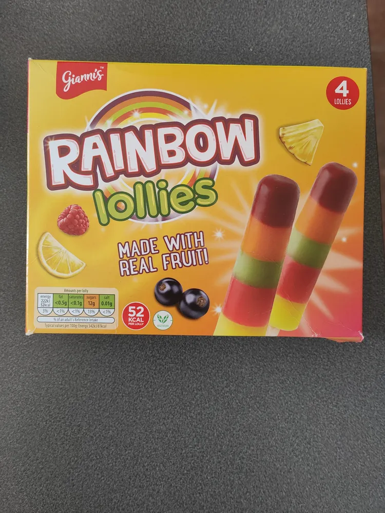 Rainbow Lollies