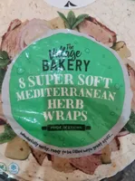 8 Super Soft Mediterranean Herb Wraps
