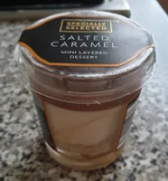 Salted caramel mini dessert