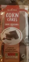 Corn cake dark chocolate