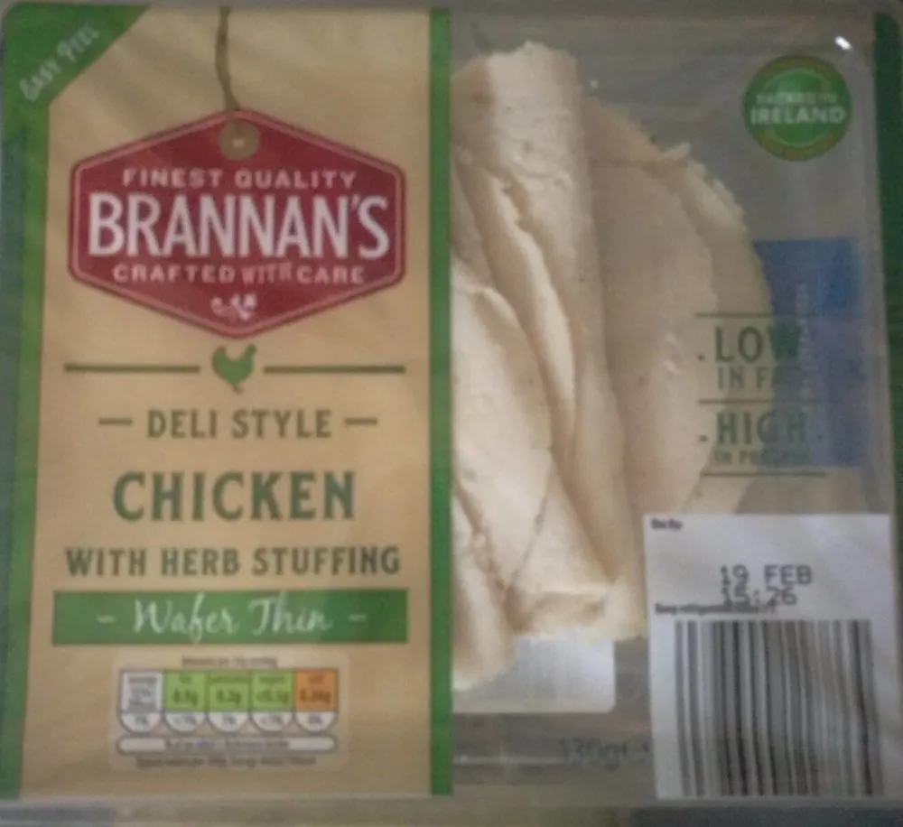 Deli Style Chicken with herb stuffing