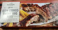 Slow cooked smoky bbq ribs