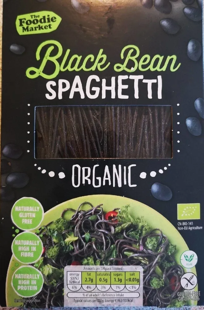 Black bean Spaghetti