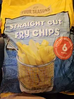 straight cut fry chips