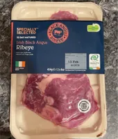 Irish nlack angus ribeye