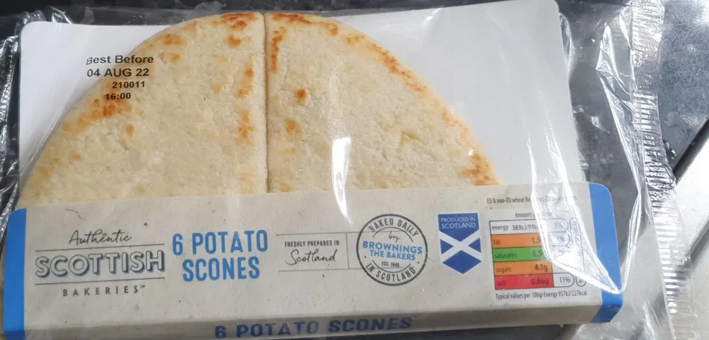 Potato scones