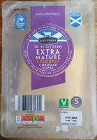 Extra Mature Coloured Cheddar Slices