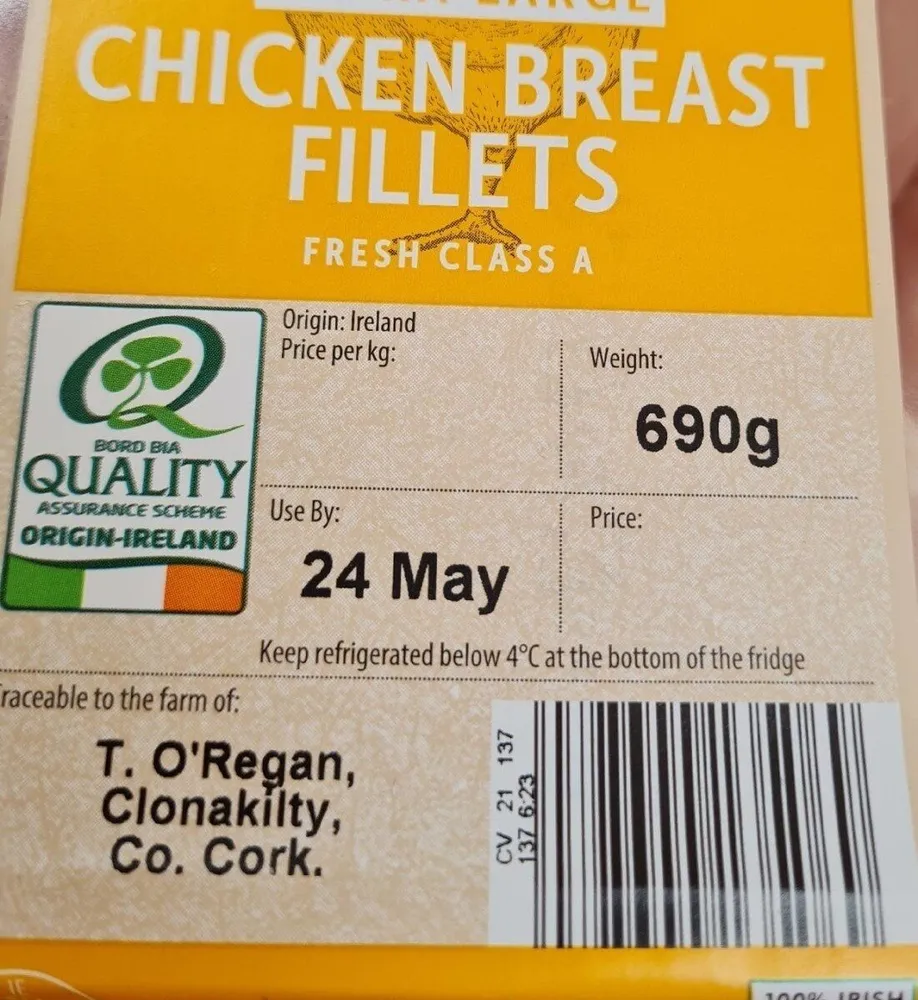 Chicken breast filets