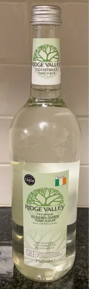 Elderflower tonic water