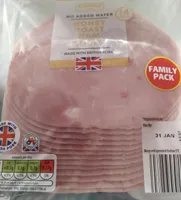 Honey roast ham slices